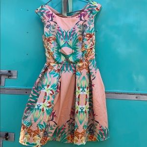 love, FIRE dress- colorful and unique!
